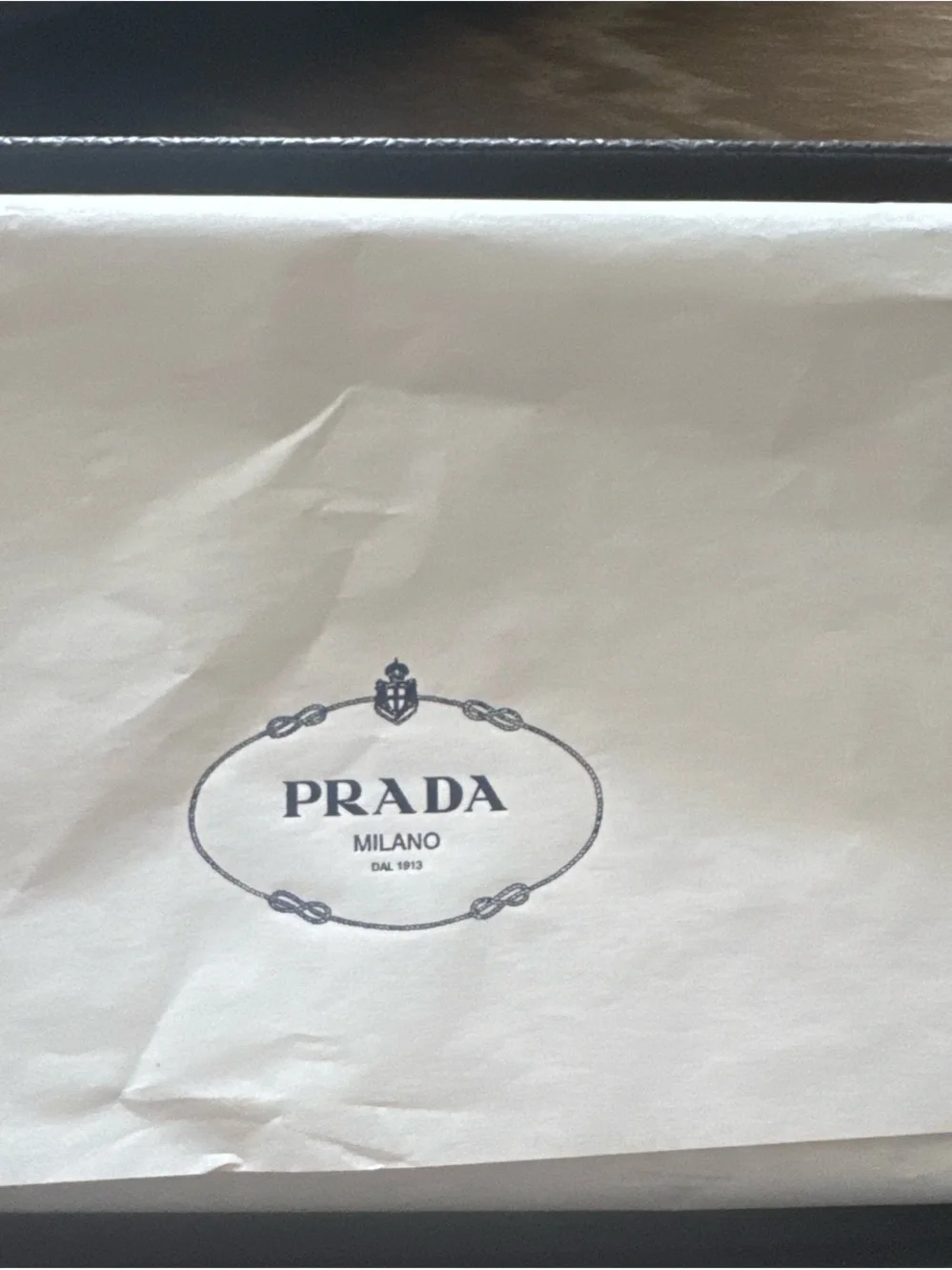 Authentic Prada Black wallet